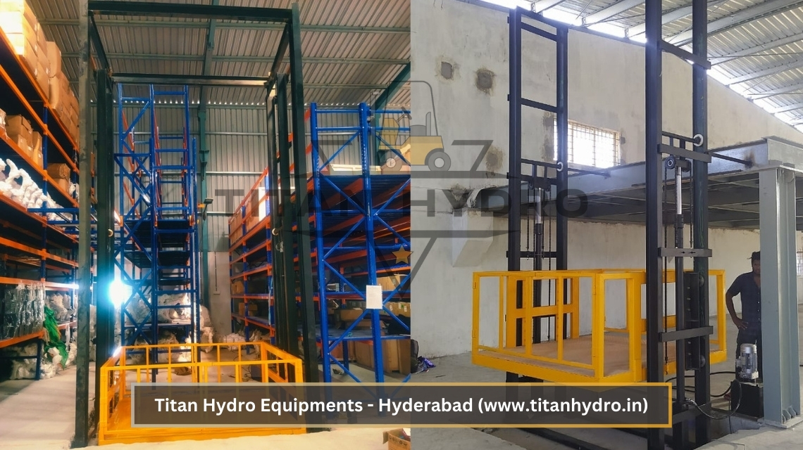 Hydraulic Goods Lift in Jangoan, Telangana